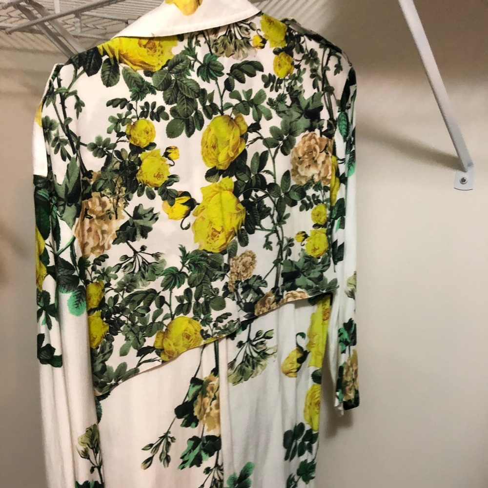 Asos Floral Spring Jacket/trench Coat